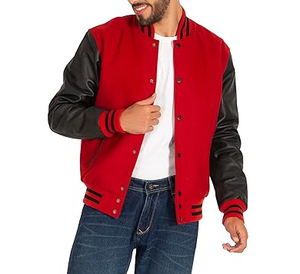 Customized Logo Letterman Varsity <b>Jackets</b> Chenille Embroidery <b>Baseball</b> 100% Wool Varsity CollegeBaseballjacket <b>for</b> <b>men</b> - Product Image 1