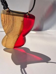 Colgante Hecho a Mano de Resina y Madera para Mujer y Niña, a la Moda, Elegante, al Mejor Precio, Arco Iris, Multicolor, Diseño Vintage, Personalizado - Product Image 6