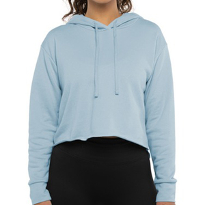 Wholesale Manufacturers Custom Logo Adjustable Lightweight Plain Blank Fleece Women Cropped <b>Zip</b> <b>Up</b> <b>Hoodie</b> For Women's - Product Image 5