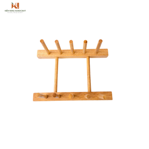 Eco-Friendly Wooden <b>Plate</b> Display <b>Stand</b>, Adjustable Tabletop Rack for Ceramic or Decorative <b>Plates</b> Showroom - Product Image 1