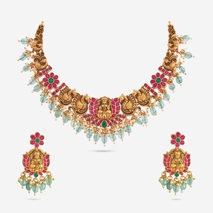 Antique Necklace 188068 Elegant <b>Wedding</b> <b>Accessory</b> - Product Image 1