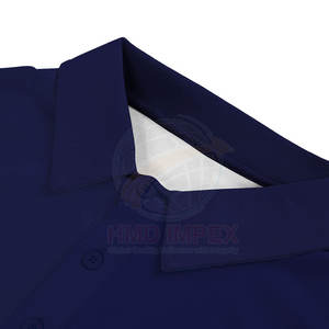 Camisetas de Punto Personalizadas para Hombre, 100% Algodón de Alta Calidad, Diseño Sólido, Antiarrugas, Corte Regular, Cuello Camisero, Duraderas - Product Image 3