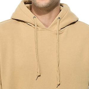 Sweat-shirt en polaire d'hiver de qualité luxueuse personnalisé pour hommes 100% coton pull-over à capuche respirant séchage rapide teint uni - Product Image 3