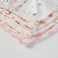 Livraison rapide mignon Boxer imprimé culotte pour adolescentes Anti-lumière été GOTS certifié sac en plastique emballage Vietnam fabricant