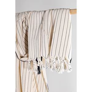 100% Cotton <b>Fabric</b> <b>Black</b> Loom Woven Peshtemal - Product Image 2