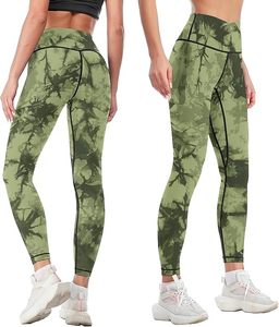 Pantalones sólidos de Yoga de cintura alta hasta el tobillo de talla grande | Ropa de compresión para gimnasio | Medias de fitness transpirables - Product Image 6
