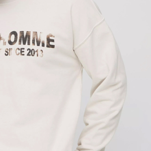 เสื้อสเวตเชิ้ตผู้ชายคุณภาพสูง ผ้าฝ้าย 100% สำหรับฤดูหนาว พิมพ์ลายตามสั่ง 2 ชิ้น ดีไซน์กระเป๋าผ้าฟลีซ - Product Image 6