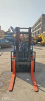 Chariot élévateur diesel Toyota d'occasion pour travaux de terrassement et de construction, transport, 4,5 m, 3T, 3,5t, moteur, pompe, boîte de vitesses, roulement, 100% fonctionnel