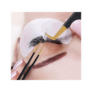 Pinzas para Pestañas de Acero Inoxidable de Alta Calidad con Logotipo Personalizado - Punta Redondeada de Larga Duración, Precio al por Mayor - Product Image 6