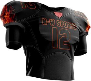 Haute qualité personnalisé Vintage American Rugby chemises Jersey vêtements de sport inhabituels en gros personnalisé pour le Football américain - Product Image 4