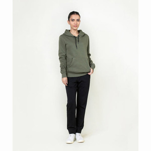 Vente en gros 2025 personnalisé respirant 100% coton sweats à capuche pour femmes style décontracté hiver logo à capuche avant fabriqué au Pakistan - Product Image 1