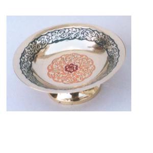 Tazón para Servir Frutas de Aluminio con Acabado Dorado, Producto de Moda, Ecológico, Decorativo para Mesa - Product Image 3