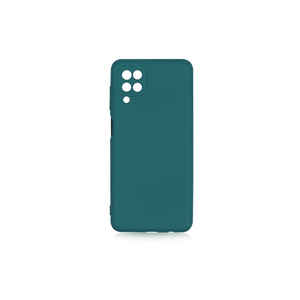 Coque en silicone premium JoieCreatif Mara Launch Edition pour Samsung Galaxy A12 Vert foncé, protection arrière souple en silicone - Product Image 1