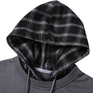 Sweat à capuche surdimensionné délavé à l'acide vintage à la mode pull ample Streetwear personnalisé à manches longues tenue décontracté pour l'hiver 2026 - Product Image 6