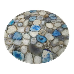 โต๊ะหินอาเกตทรงกลม ดีไซน์ทันสมัย สวยงามโดดเด่น ใช้ตกแต่งบ้าน - Product Image 3