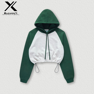 Vente en gros de sweats à capuche unisexes en coton 100% - Sweat à capuche en molleton brodé et imprimé - Sweat à capuche court - Sweat à capuche personnalisable - Sweat à capuche d'hiver durable - Product Image 4