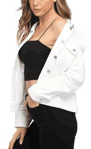 Chaquetas de Mujer con Cuello Camisero y Detalles de Botones - Product Image 5