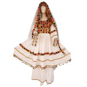 ชุดเดรสวินเทจอัฟกานิสถานราคาต่อรองได้ชุดเดรสสไตล์วินเทจผ้ากำมะหยี่มีสีและดีไซน์ตามสั่ง - Product Image 1