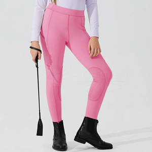 Deportes ecuestres para mujeres pantalones periféricos suministros de apoyo mallas para montar a caballo medias transpirables - Product Image 4