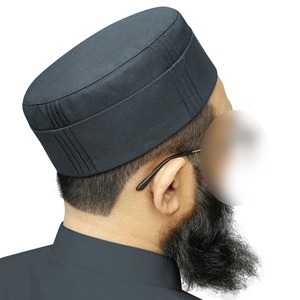 Sombreros Kufi de alta calidad para hombre Zakwan, logotipo personalizado, cosido a máquina, diseño turco tradicional para Primavera, moda islámica, rezar - Product Image 5