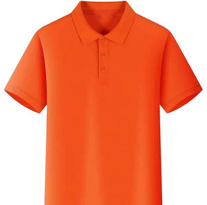 Polo de Golf para hombre 100% algodón al por mayor, camiseta de manga corta de diseño liso con logotipo de impresión personalizado, camiseta Polo en blanco - Product Image 3