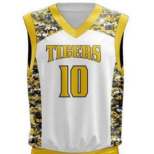 Uniforme de basket-ball pour hommes à prix abordable, designs entièrement personnalisés, top tendance, uniforme de basket-ball respirant pour hommes de haute qualité - Product Image 2