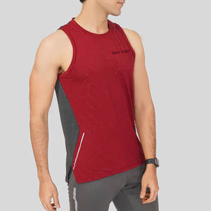 Camiseta sin mangas para hombre, de punto, transpirable, de alta calidad, estilo informal, de talla grande, hecha en Pakistán - Product Image 5