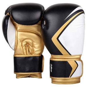 Guantes de entrenamiento de kickboxing Guantes de cuero sintético ganadores de MMA profesionales con logotipo y diseño personalizados - Product Image 1