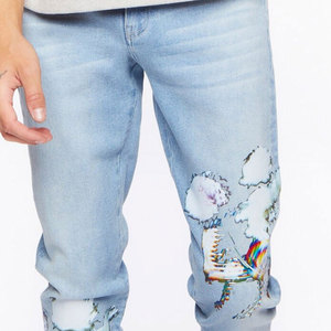 Pantalon jean pour homme en tissu confortable de taille régulière à bas prix Pantalon jean pour homme de qualité supérieure du fabricant pakistanais - Product Image 6