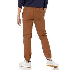 Venta al por mayor de alta calidad de etiqueta personalizada 100% algodón recto hombres pantalones de chándal Joggers personalizables OEM High-Street pantalones de los hombres - Product Image 2