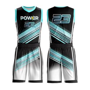 Uniformes de Baloncesto Personalizados Unisex con Nombre y Número de Equipo, Pantalones Cortos Transpirables 100% Poliéster con Logotipo Impreso, Conjuntos de Tallas Grandes al por Mayor - Product Image 4