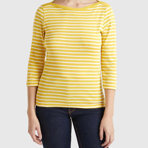 Venta caliente 100% camisetas de algodón para mujer camisa de mujer transpirable de alta calidad hecha en Pakistán - Product Image 4