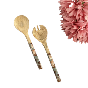 Cuillère en bois faite à la main de fabrication indienne, parfaite pour une utilisation avec des ustensiles de cuisine antiadhésifs disponibles à un prix abordable - Product Image 6