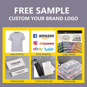 T-shirt pour homme 100% en coton biologique tricoté et respirant avec logo personnalisé imprimé motif solide - Product Image 6