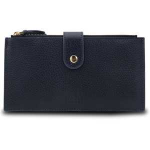 กระเป๋าสตางค์ใบยาวสีทึบมาใหม่สำหรับผู้หญิงกระเป๋าสตางค์อเนกประสงค์กระเป๋าคลัทช์หนังสำหรับผู้หญิงมีช่องเสียบบัตรหลายช่อง LWM-0283 - Product Image 1