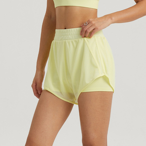 Top Trending Womens High Quality Quick Dry Trail Running Shorts para mujeres Gym Active Wear Transpirable Quick Dry Fitness Shorts - Product Image 2