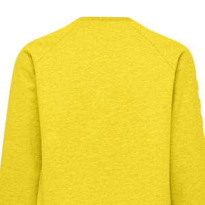 Sudadera de mujer de rizo francés de algodón de gran tamaño con logotipo personalizado bordado, sudaderas de mujer con cuello redondo y hombros caídos de Color sólido - Product Image 6