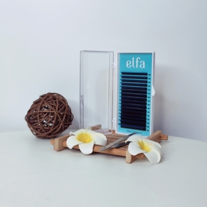 Halloween Party Ombre Extensions de Cils Naturels Faits à la Main D 0.10 Mix 8-15 Lumière Bleue Caractéristique pour une Utilisation Facile Boîte de 0.15mm - Product Image 1