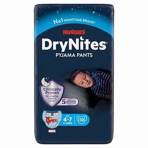 Huggiez drynites กางเกง pyjama ชายขนาด8-13ปี (52กางเกง) - Product Image 1