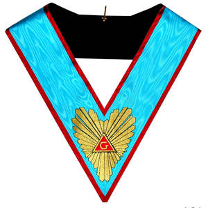 2025 MAÇONNIQUE REGALIA COLLIER DE MAÎTRE D'AASR - Product Image 1