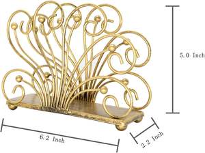 Exquisite Handmade Metal Decorative Table Setting <b>Tissue</b> Holder <b>for</b> Home and Hotel Table Decorations - Product Image 6