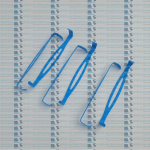 Juego de 6 Retractores Azules Aislados de la Marina de los Estados Unidos para Cirugía Ortopédica de Cadera - Product Image 1