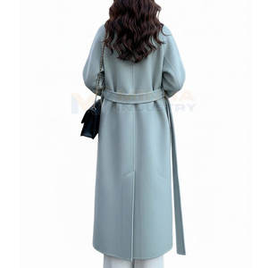 Abrigo de Mujer de Moda para Invierno, Nuevo Estilo, Abrigo Largo, Talla Grande, Abrigo Largo Cálido de Nueva Moda con Logotipo Personalizado, Servicio OEM - Product Image 2