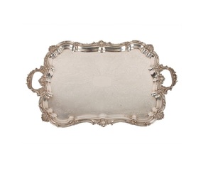 Modern Design Gold Brass Serving Tray Square Tray High Quality <b>Matte</b> <b>Table</b> Top New Design Serving Tray Direct Selling Low Price - Product Image 4