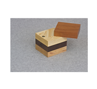 Presse-papiers en bois Top Design 4 pièces forme rectangulaire haut exigeant ferme articles décoratifs vendeur chaud