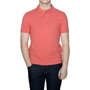 Alta calidad Oem bordado 88% poliéster 12% Spandex hombres Slim Fit diseño sublimación personalizado Golf deportes camisetas para hombres - Product Image 2