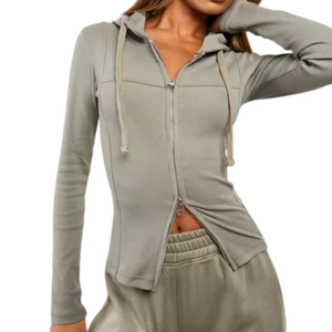 Conjunto Deportivo Unisex 100% Algodón con Lavado Ácido, Resistente al Viento, con Logotipo Personalizado, Proveedor Estadounidense, Pantalones Deportivos, Sudaderas con Capucha, Conjunto Deportivo Bordado, Tops Cortos - Product Image 5