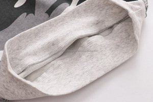 Vêtements pour bébé en coton 100% personnalisés de haute qualité, sweat-shirts à col rond surdimensionnés pour enfants, sweat-shirts pour tout-petits pour garçons et filles - Product Image 5