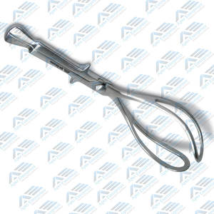 Fórceps obstétricos Nagele de la mejor calidad, 36 cm, equipos de Obstetricia y Ginecología, instrumentos reutilizables de acero inoxidable - Product Image 3