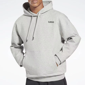 Sudadera con Capucha Personalizada con Logotipo, 100% Algodón, Felpa, Transpirable, Corte Holgado, para Hombre y Mujer, Ropa Urbana, Precio de Fábrica al por Mayor - Product Image 4